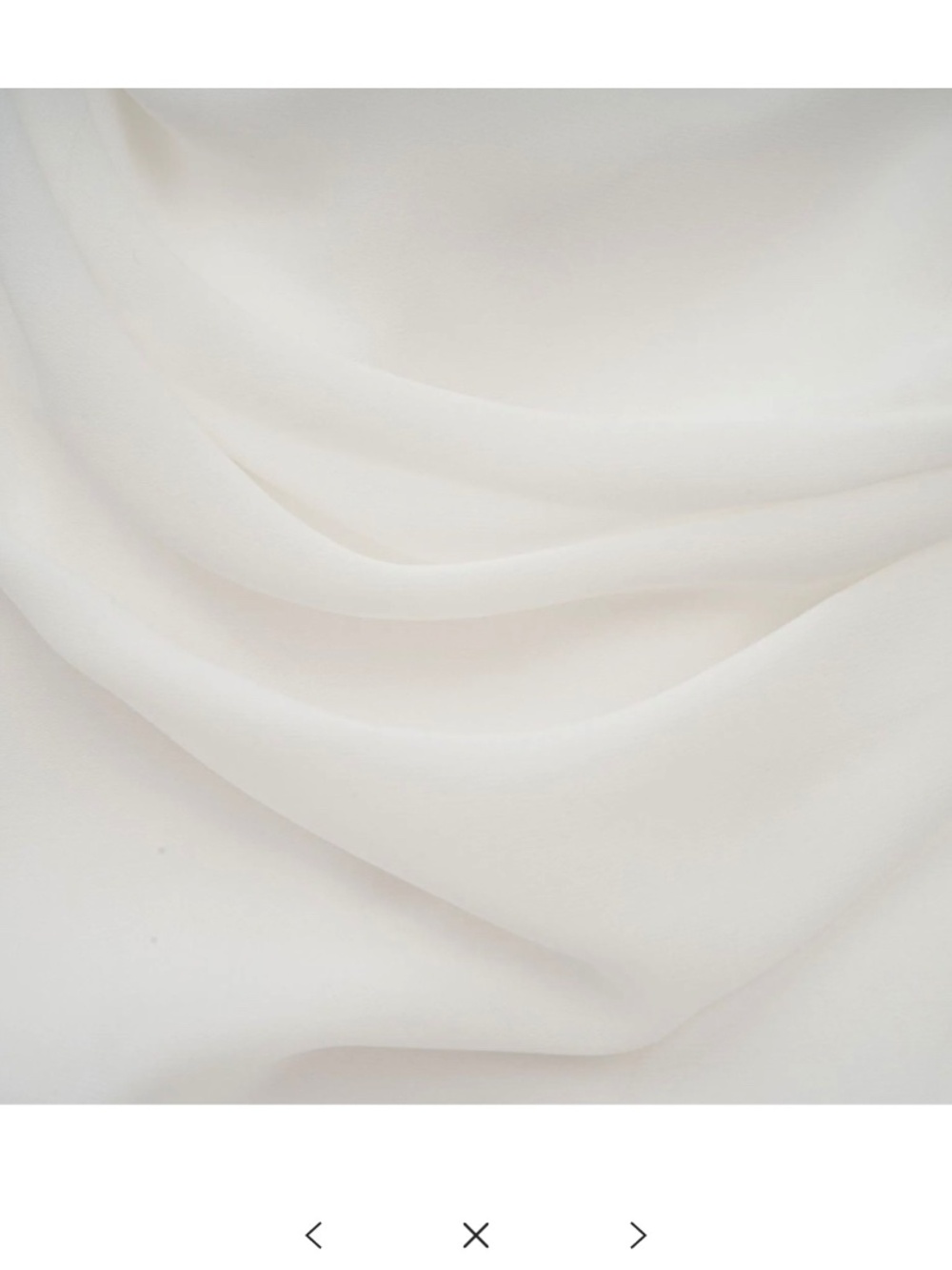 New White Ribbon-design Ruched Mini Dress - Picture 4 of 4